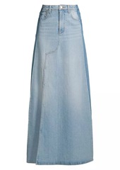 Cynthia Rowley Jean Denim Maxi Skirt