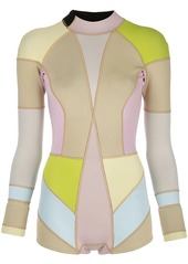 Cynthia Rowley Kalleigh colour block wetsuit