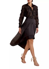 Cynthia Rowley Lace Button-Front Shirt