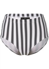Cynthia Rowley Loren striped bikini bottoms