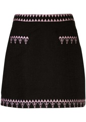 Cynthia Rowley Nicola tweed mini skirt