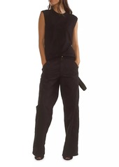 Cynthia Rowley Nylon Painter Pants