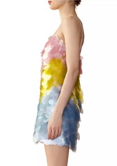 Cynthia Rowley Paillettes Shift Minidress