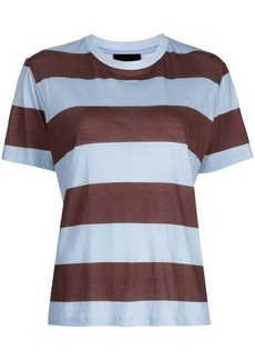Cynthia Rowley stripe-print cotton T-shirt