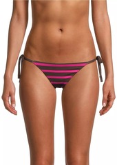 Cynthia Rowley Striped String Bikini Bottoms