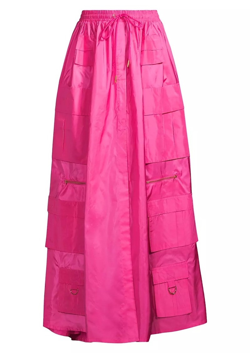 Cynthia Rowley Taffeta Cargo Skirt