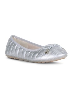 Danskin Adore Ballet Flat with Quilted Upper Women's Shoes