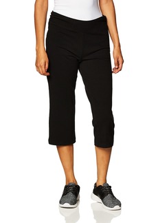 Danskin Women's Essential Sleek Fit Crop Pant