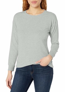 Danskin Women's Keyhole Back Pullover Sweatshirt