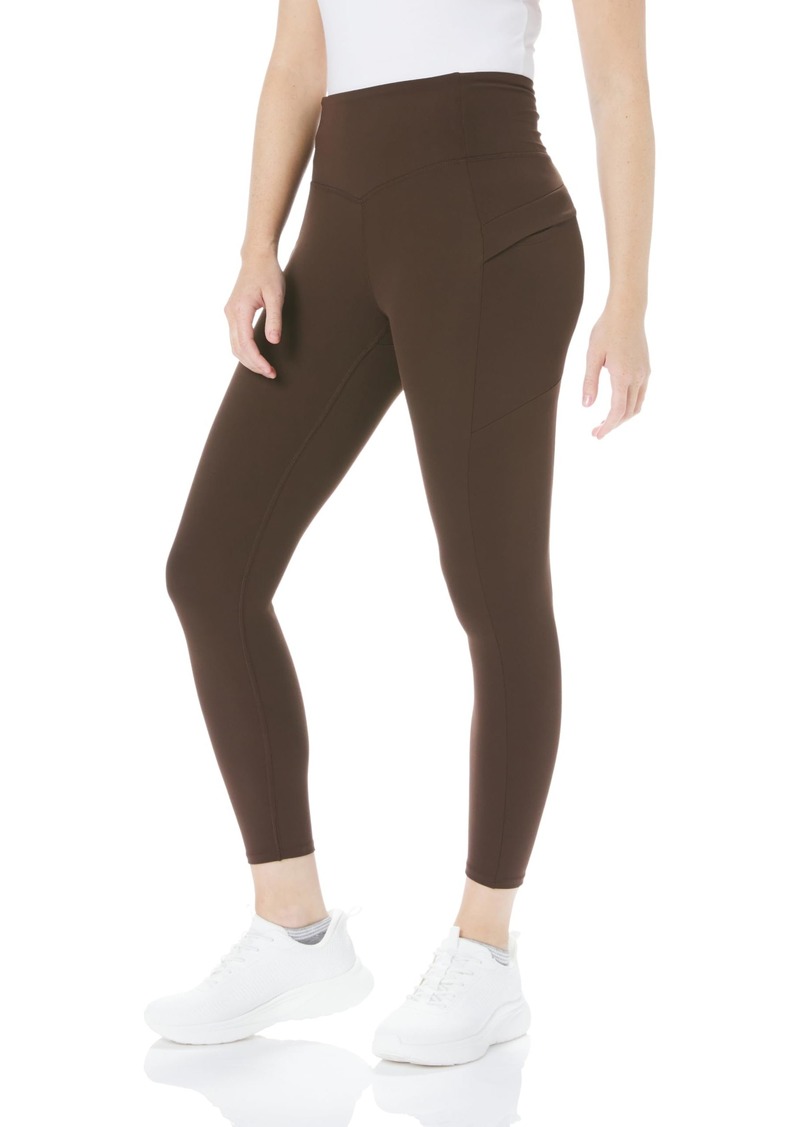 Danskin Women's Performance Sleek Pocket Ankle Legging