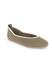 Danskin Women's Soulful Slip On Flats - Olive/Camel