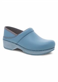 Dansko Women's Lt Pro Clog Shoes In Teal Blue