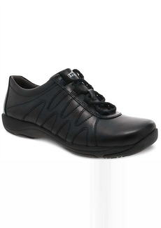 Dansko Women's Neena Leather Work Shoe In Black