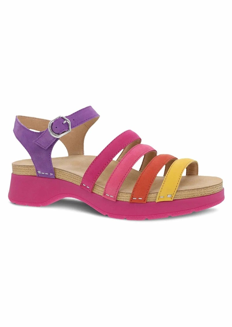 Dansko Women's Roxie Sandals - Medium In Multi-Colored