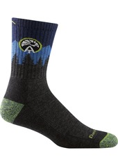 Darn Tough Men's ATC Cushioned Micro Crew Socks, Medium, Blue