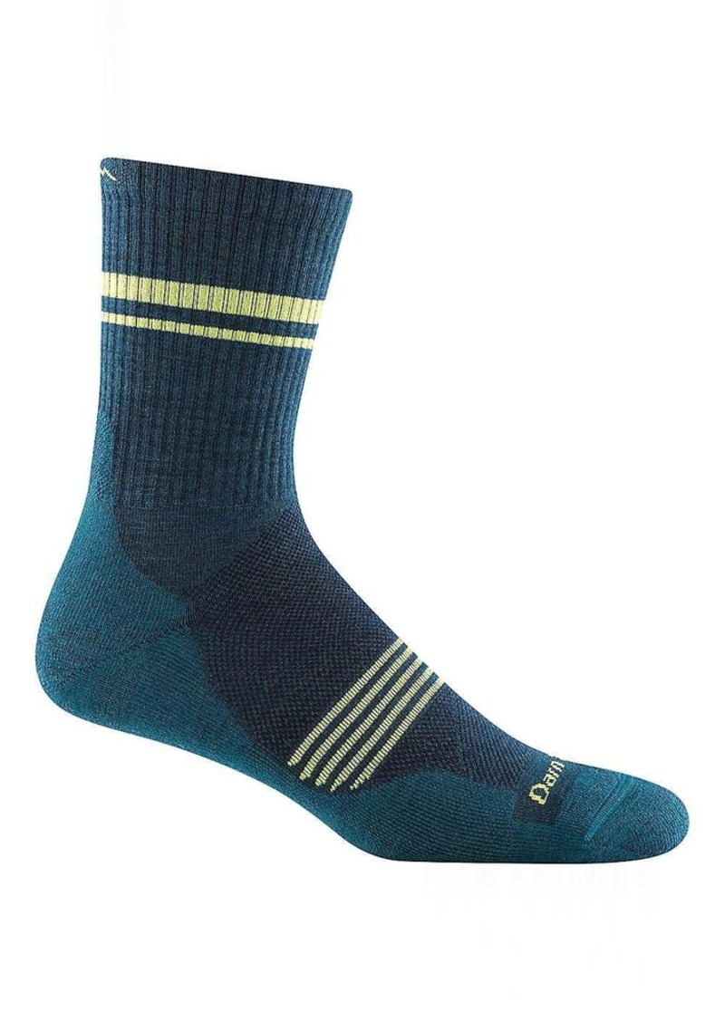 Darn Tough Men's Element Micro Crew Cushion Sock, Medium, Green