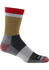 Darn Tough Men's Heady Stripe Micro Crew Lightweight Hiking Sock, Medium, Gray