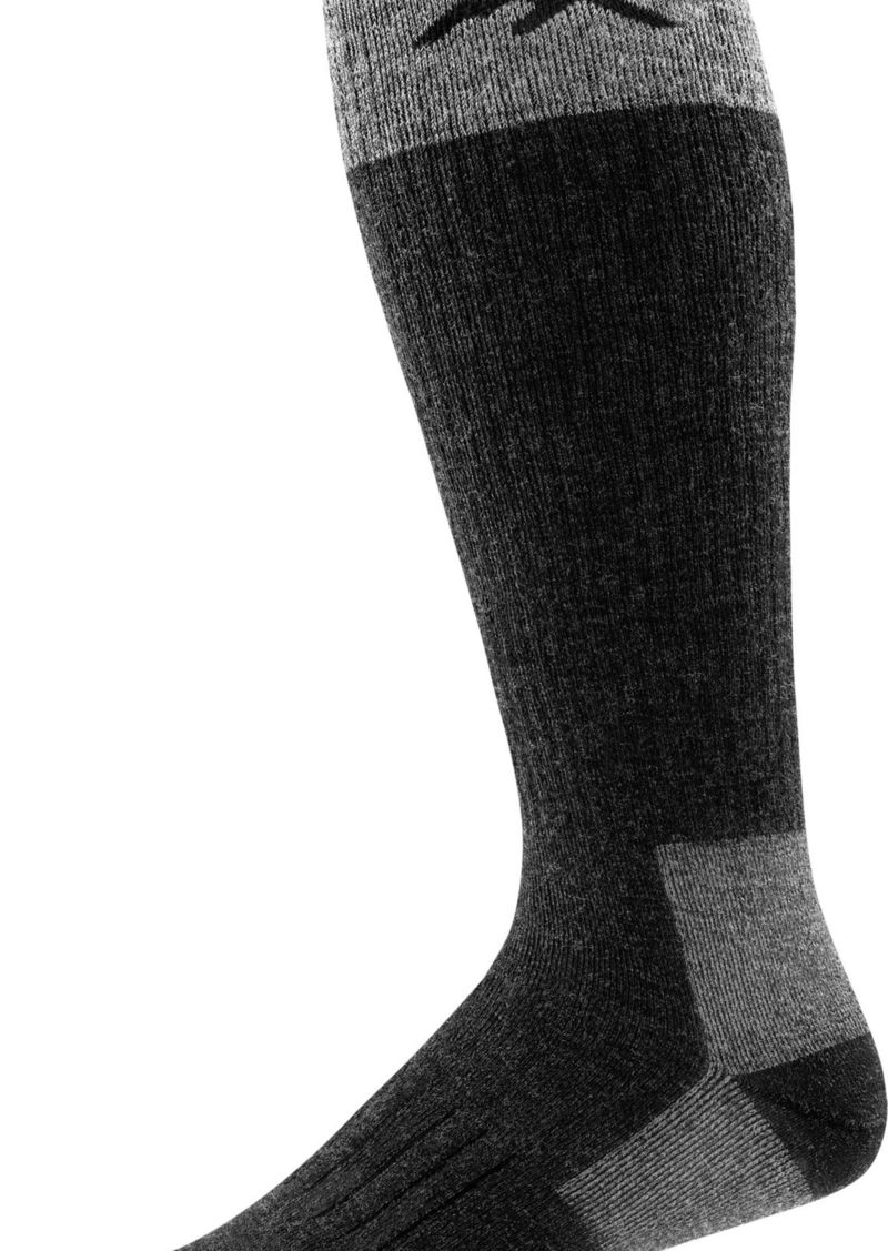 Darn Tough Men's Hunter Over-the-Calf Extra Cushion Socks, Medium, Gray