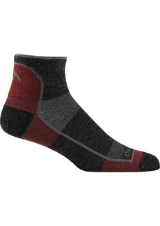 Darn Tough Men's Merino Wool 1/4 Ultra-Light Sock, Medium, Team Dtv