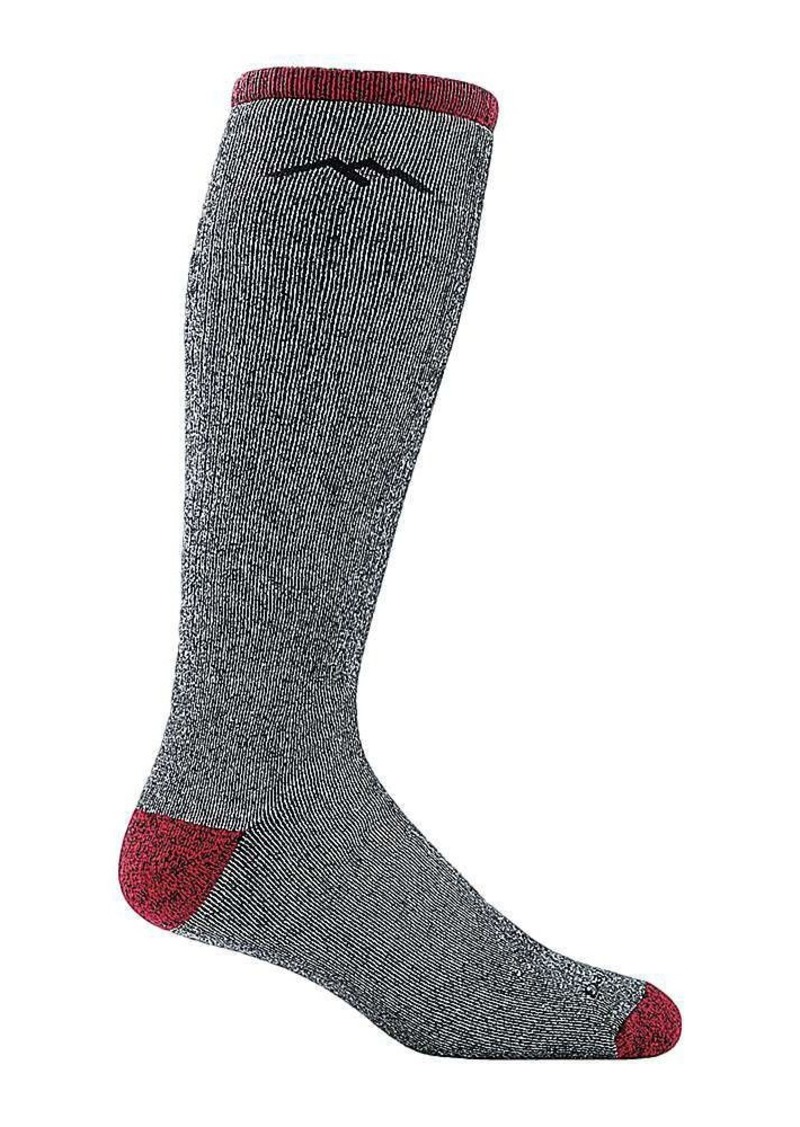 Darn Tough Men's Mountaineering Over-the-Calf Extra Cushion Sock, Small, Gray | Father's Day Gift Idea