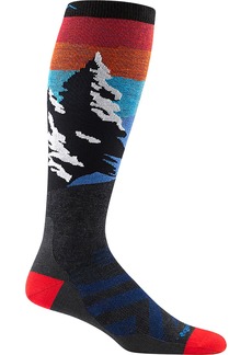Darn Tough Solstice Over-The-Calf Ski and Snowboard Socks, Men's, XL, Gray