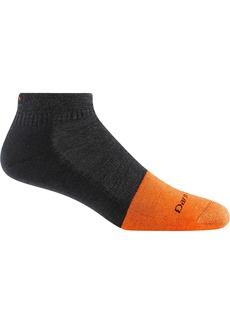 Darn Tough Men's Steely No Show Lightweight Work Socks, Medium, Gray | Father's Day Gift Idea