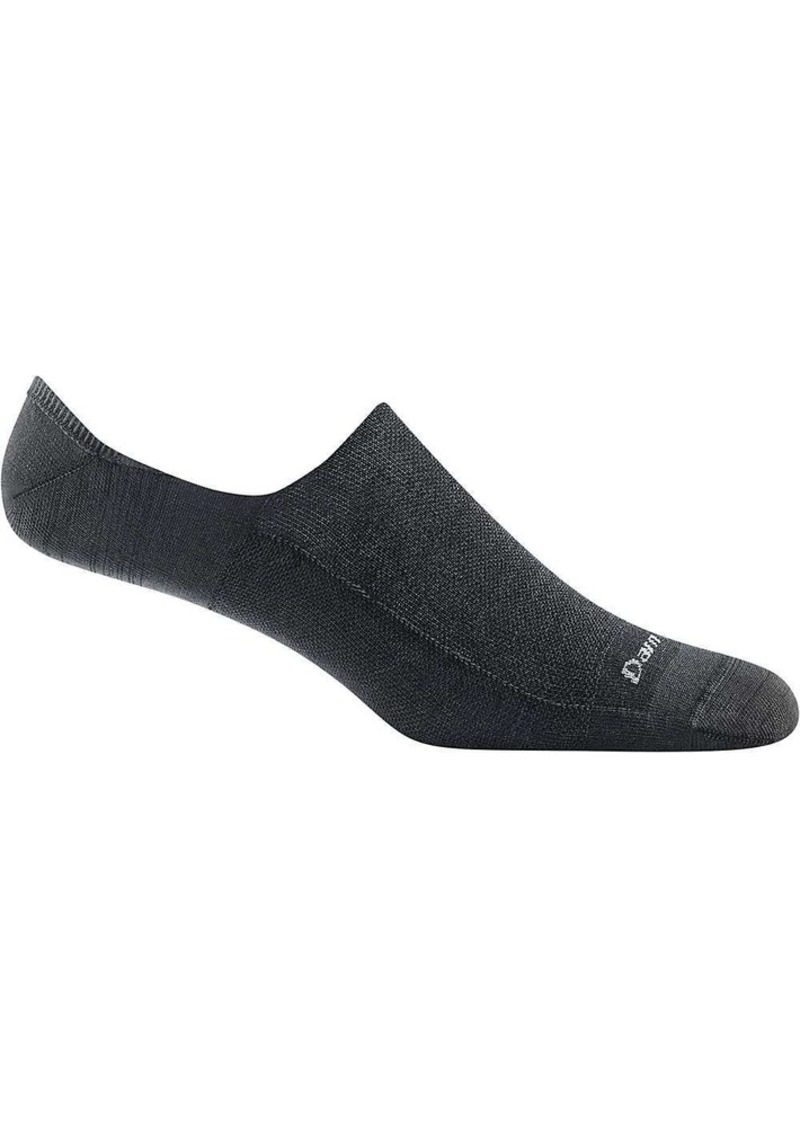 Darn Tough Men's Topless Solid No Show Hidden Lightweight Sock, Medium, Black | Father's Day Gift Idea