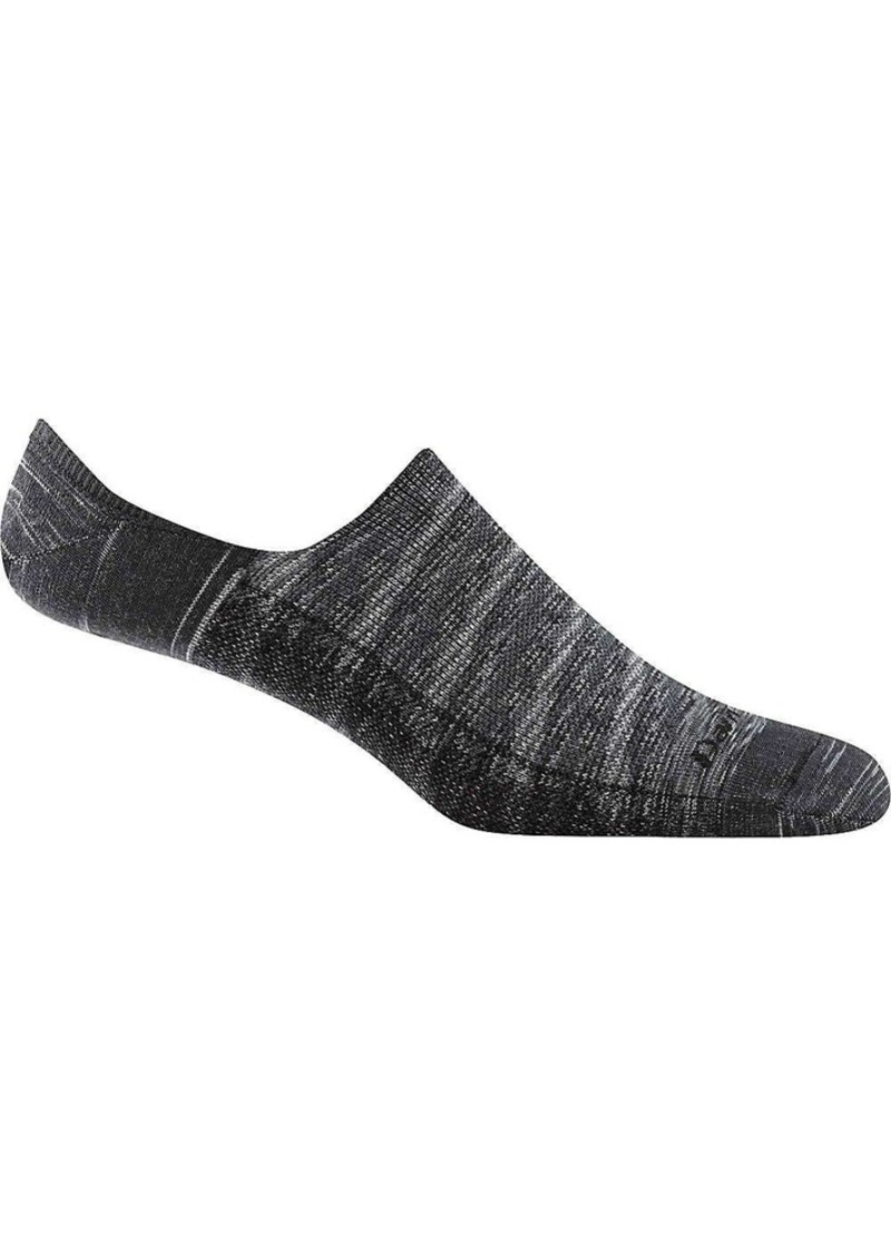 Darn Tough Men's Topless Solid No Show Hidden Lightweight Sock, Medium, Gray