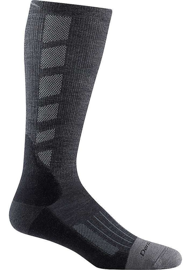 Darn Tough Stanley K Mid Calf Lightweight Cushion Sock, Men's, Large, Gray | Father's Day Gift Idea
