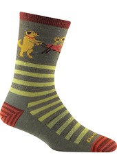 Darn Tough Women's Animal Haus Lightweight Crew Socks, Medium, Green | Father's Day Gift Idea