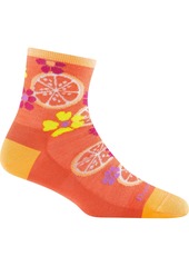 Darn Tough Women's Fruit Stand Shorty Lightweight Socks, Medium, Pink | Father's Day Gift Idea