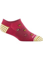 Darn Tough Women's Lucky Lady No Show Lightweight Socks, Medium, Red | Father's Day Gift Idea