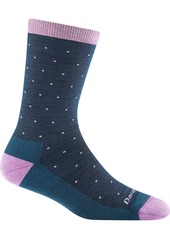 Darn Tough Women's Pin Drop Crew Lightweight Lifestyle Socks, Small, Gray | Father's Day Gift Idea