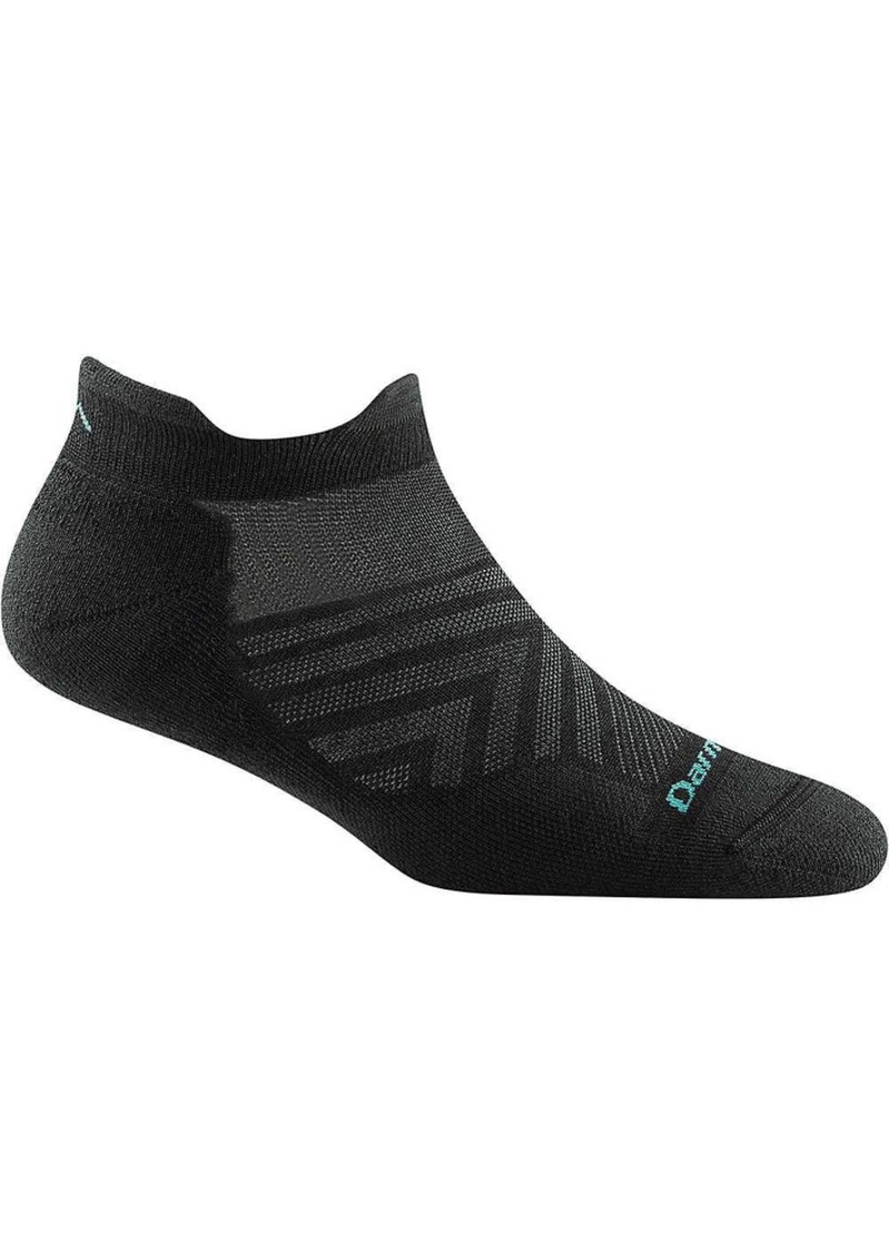 Darn Tough Women's Run No Show Tab Ultra-Lightweight Running Socks, Small, Black | Father's Day Gift Idea
