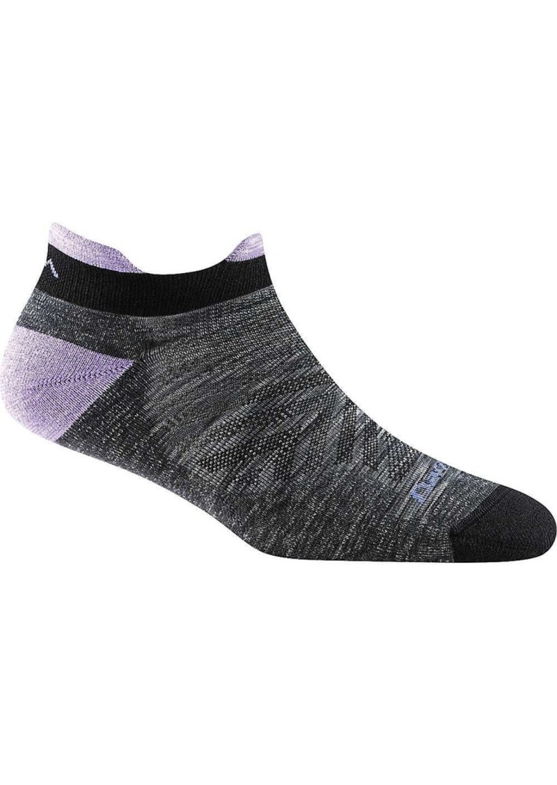 Darn Tough Women's Run No Show Tab Ultra-Lightweight Running Socks, Small, Gray