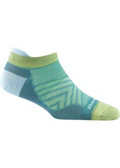 Darn Tough Women's Run No Show Tab Ultra-Lightweight Sock, Medium, Blue