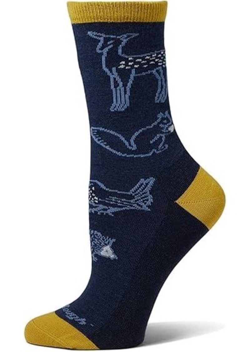 Darn Tough Woodland Creatures Crew Light Socks