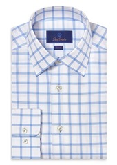 David Donahue Trim Fit Box Dobby Dress Shirt