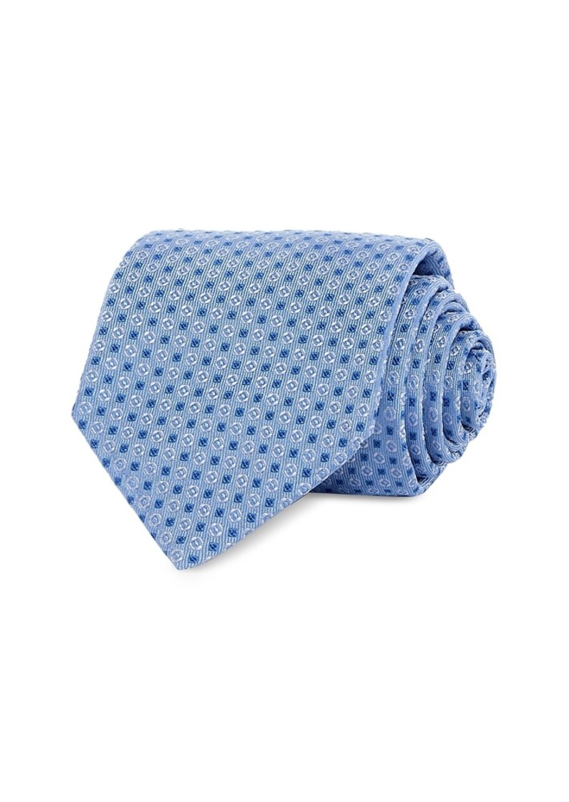 David Donahue Silk Classic Medallion Tie