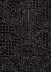 David Donahue Textured Jacquard Silk Tie