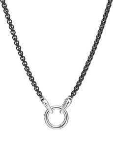 David Yurman 13.5mm charm necklace