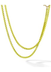 David Yurman 14kt yellow gold accented DY Bel Aire chain necklace