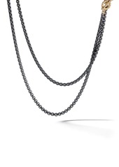 David Yurman 14kt yellow gold DY Bel Aire chain necklace