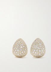 David Yurman 18-karat Gold Diamond Earrings
