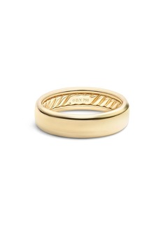 David Yurman 18K Gold Band Ring