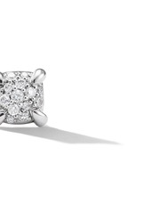 David Yurman 18kt white gold Petite Chatelaine diamond stud earrings