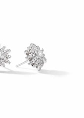 David Yurman 18kt white gold Starburst diamond earrings