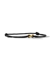 David Yurman 18kt yellow gold Infinity Link cord bracelet