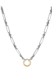 David Yurman 18kt yellow gold Lexington chain necklace