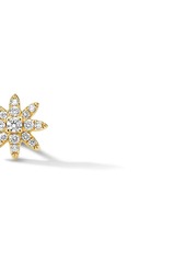 David Yurman 18kt yellow gold Petite Starburst diamond stud earrings